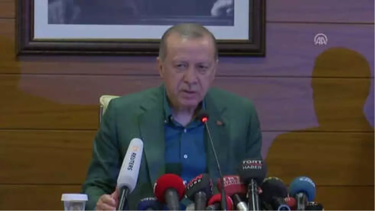 Erdoğan: "Biz Kimseyi Rahatsız Etmiyoruz. Bize Dokunana Biz Dokunuruz"