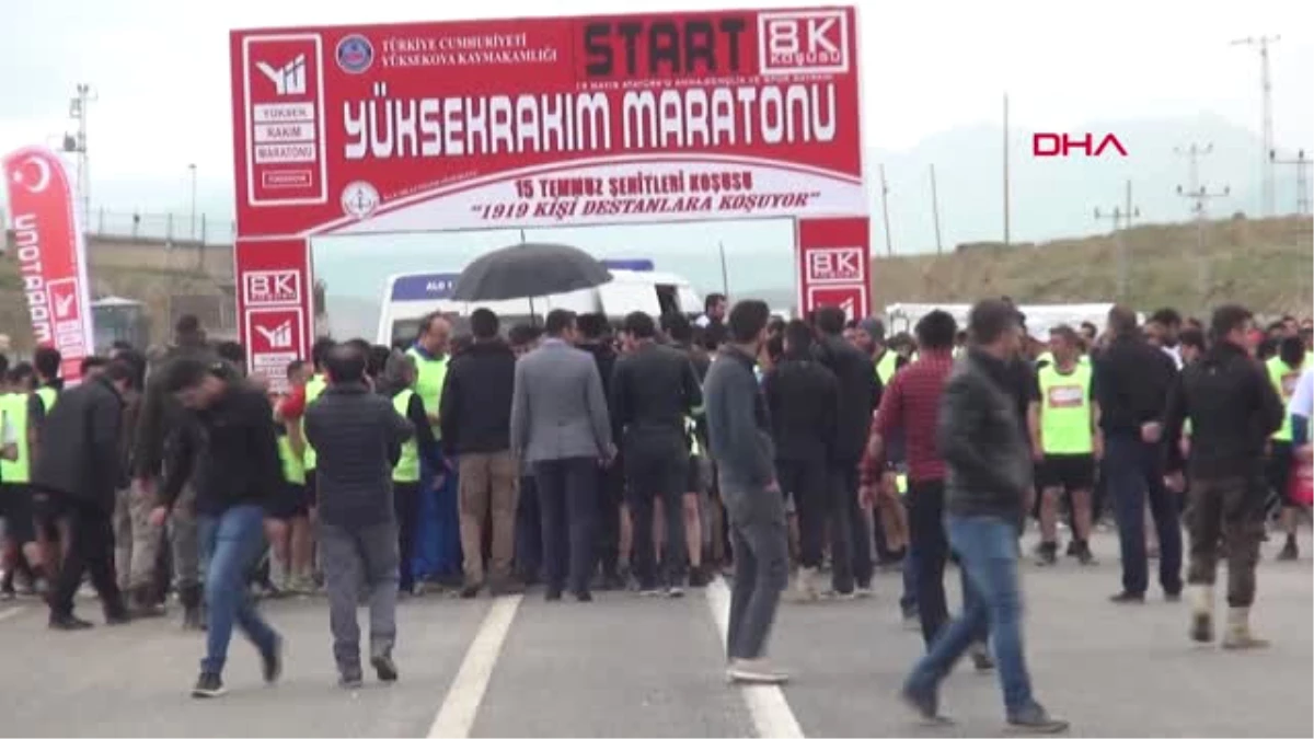 Hakkari-Yüksekova\'da Yüksekrakım Maratonu\'nda 2 Bin Kişi Koştu-Hd