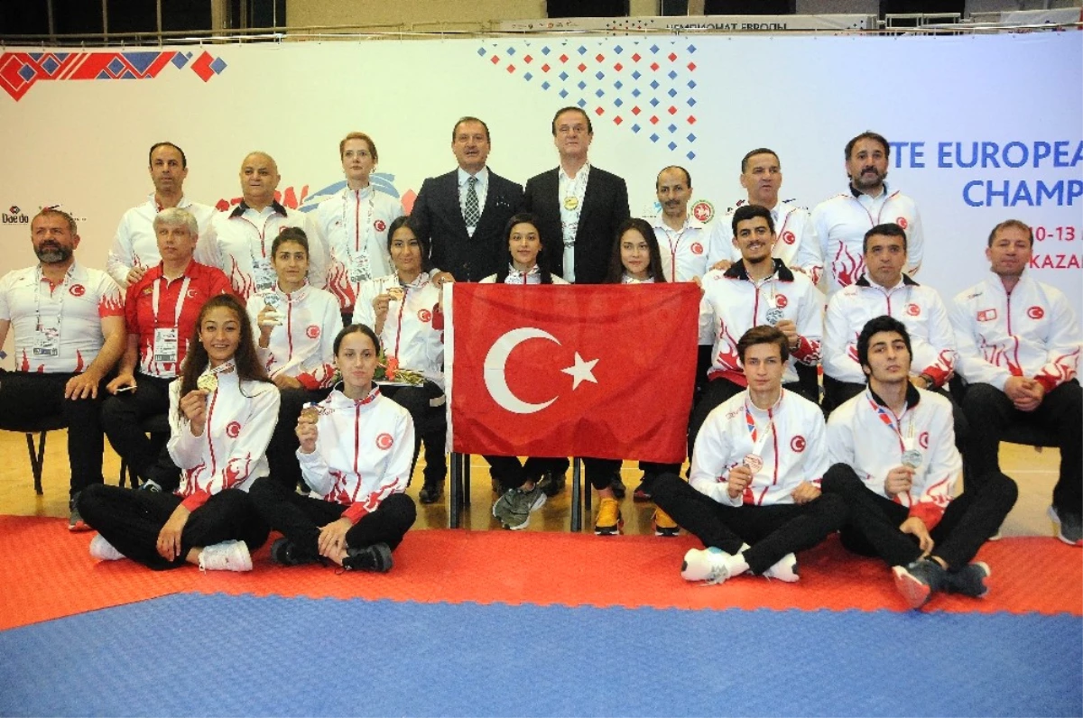 Milli Taekwondocular Avrupa\'nın Zirvesinde