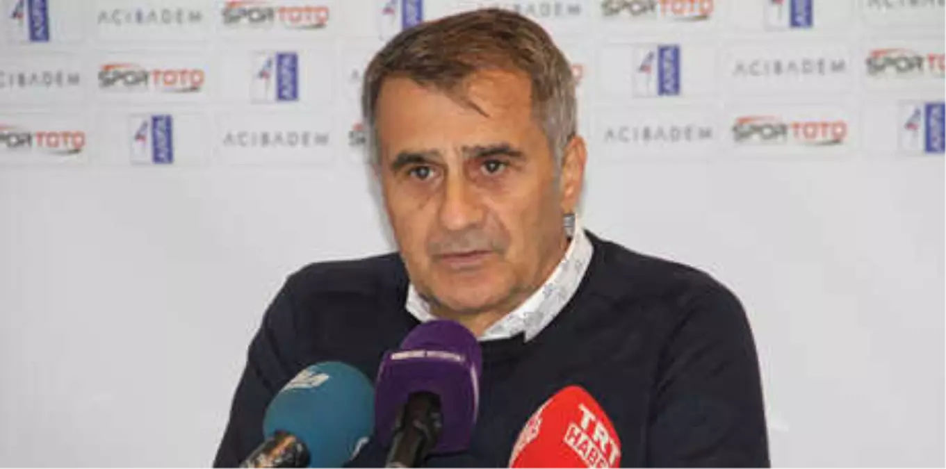 Şenol Güneş: "Kazandık Ama Üzgünüz"