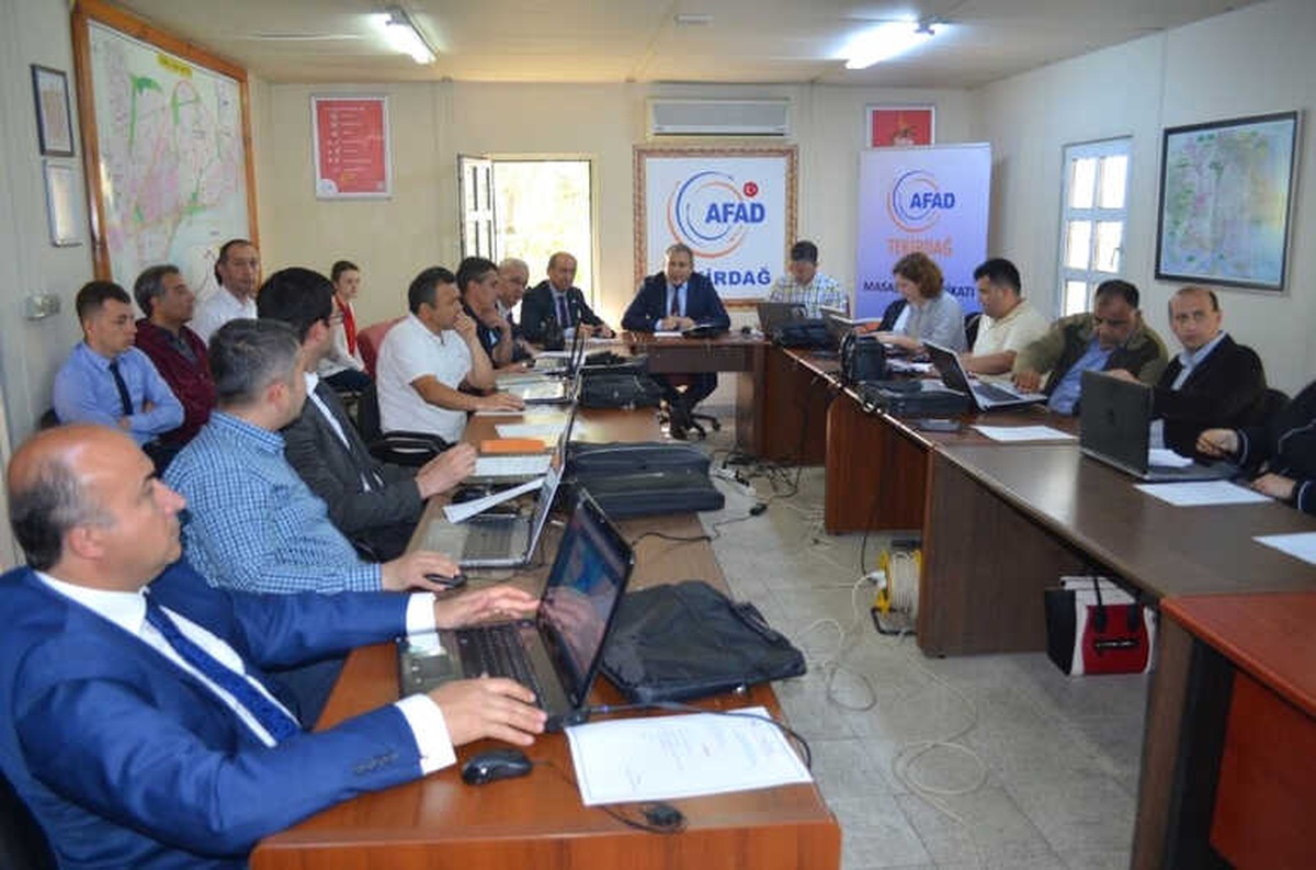 Yerel Düzey Aydes Masabaşı Tatbikatı Yapıldı