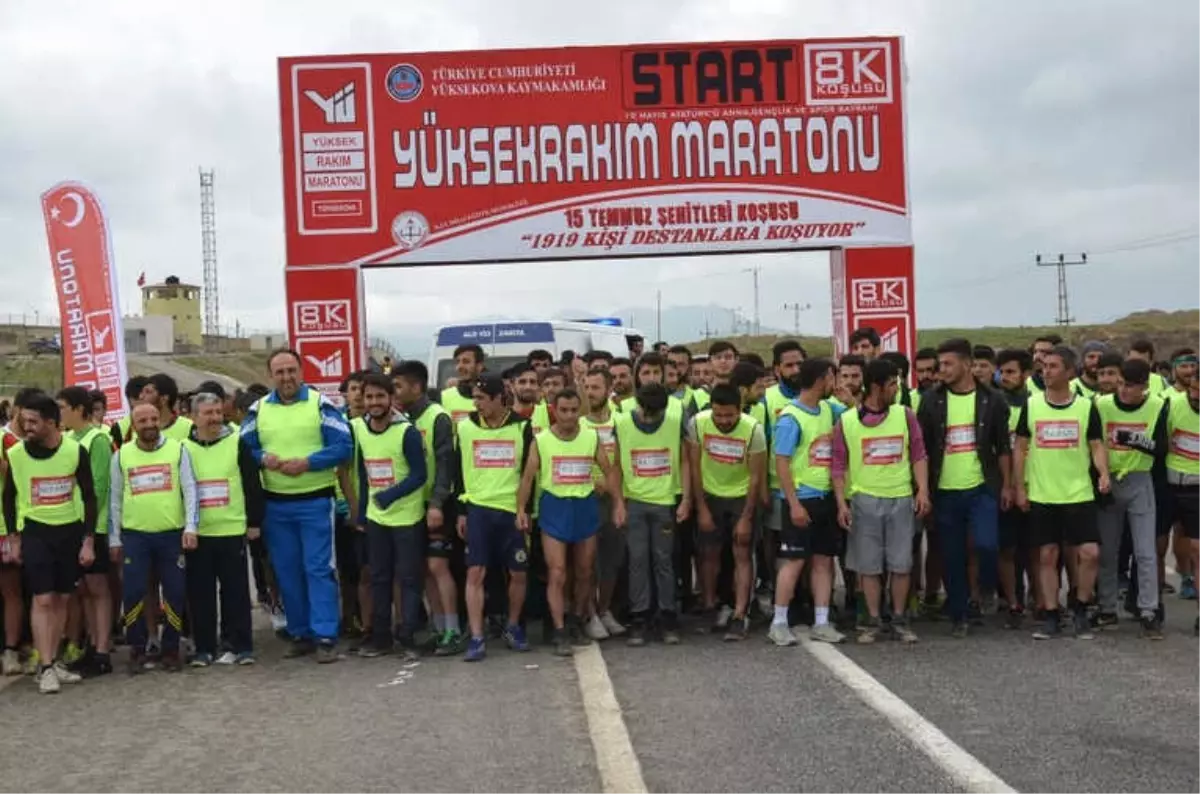 Yüksekova\'da \'Yüksekrakım Maratonu\' Yapıldı