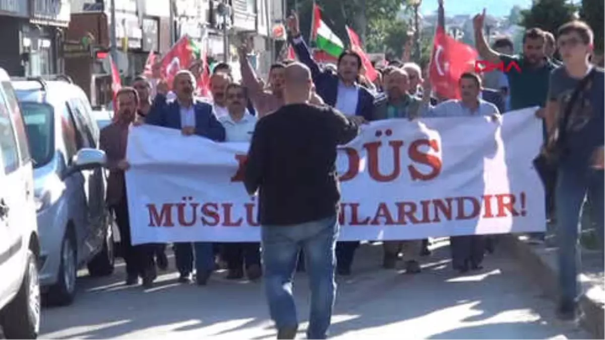 Amasya\'da ABD ve İsrail Protesto Edildi