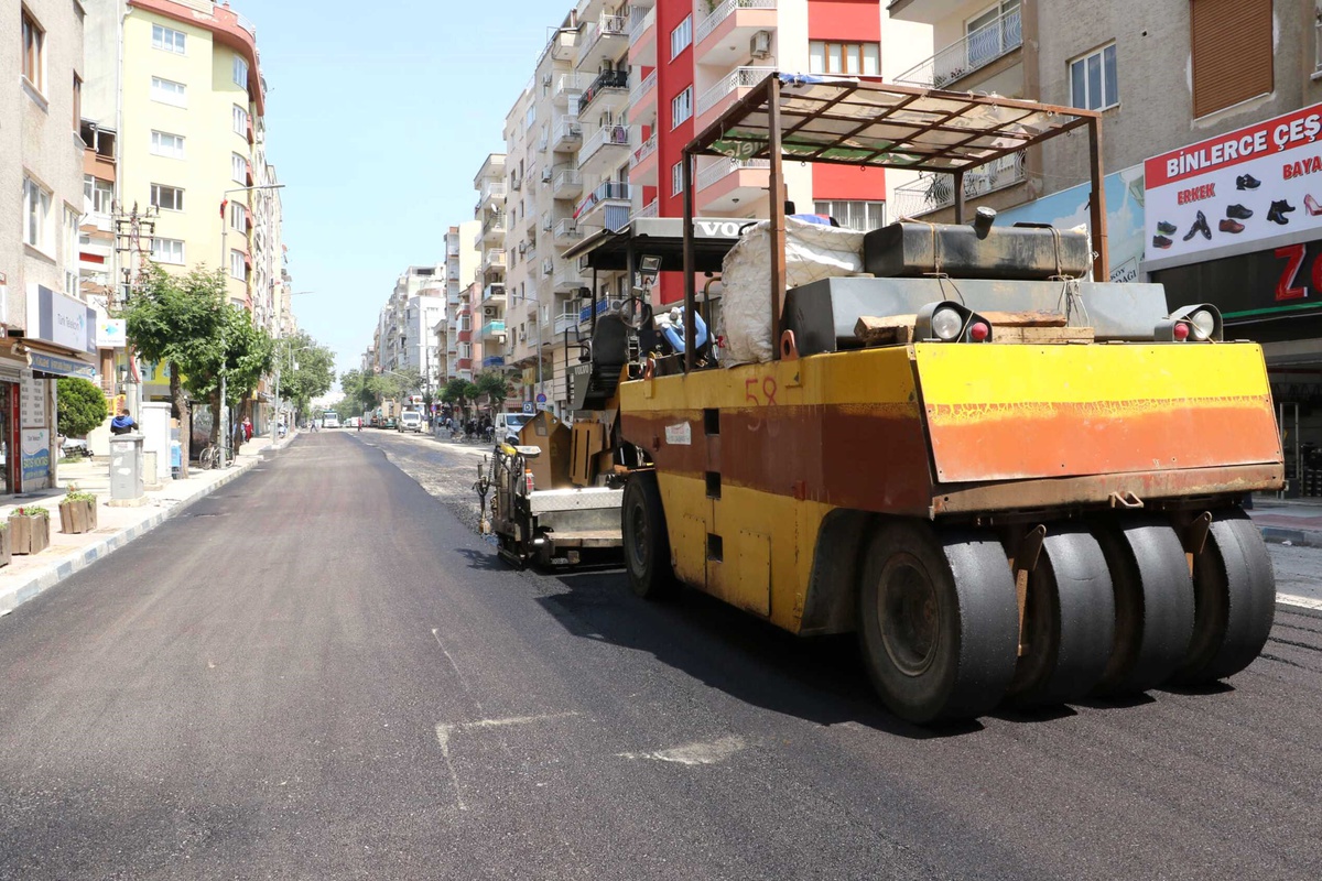 Büyükşehir Asfaltta Hız Kesmiyor