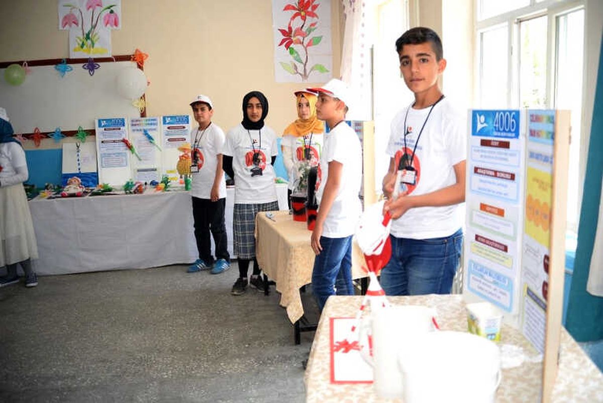 Çelikhan Yunus Emre İmam Hatip Ortaokulunda Bilim Fuarı Düzenlendi