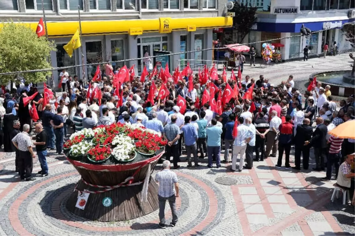 Edirne\'de "İşgale Karşı Ses Ver" Protestosu