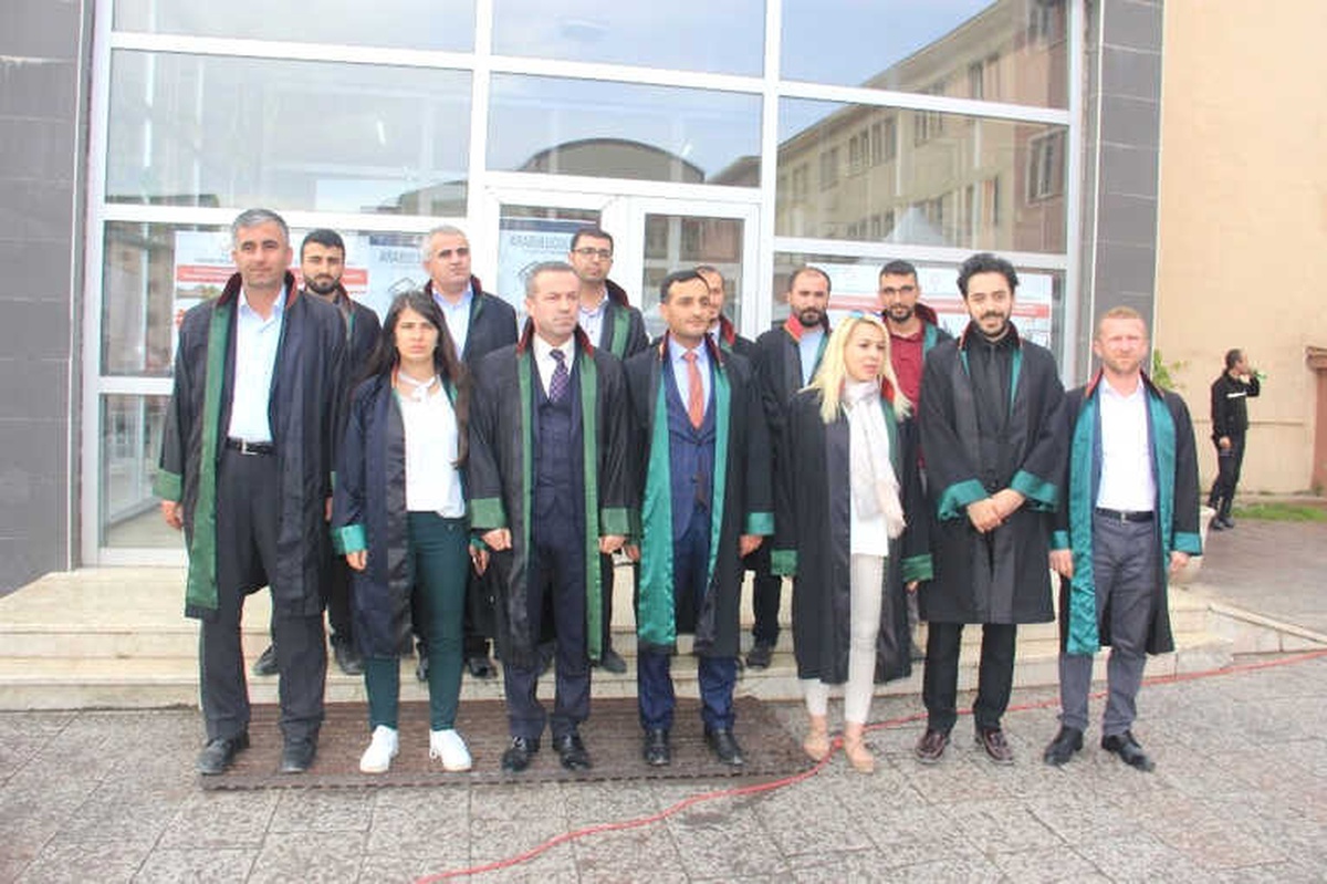 Hakkari Barosundan İsrail Vahşetine Kınama