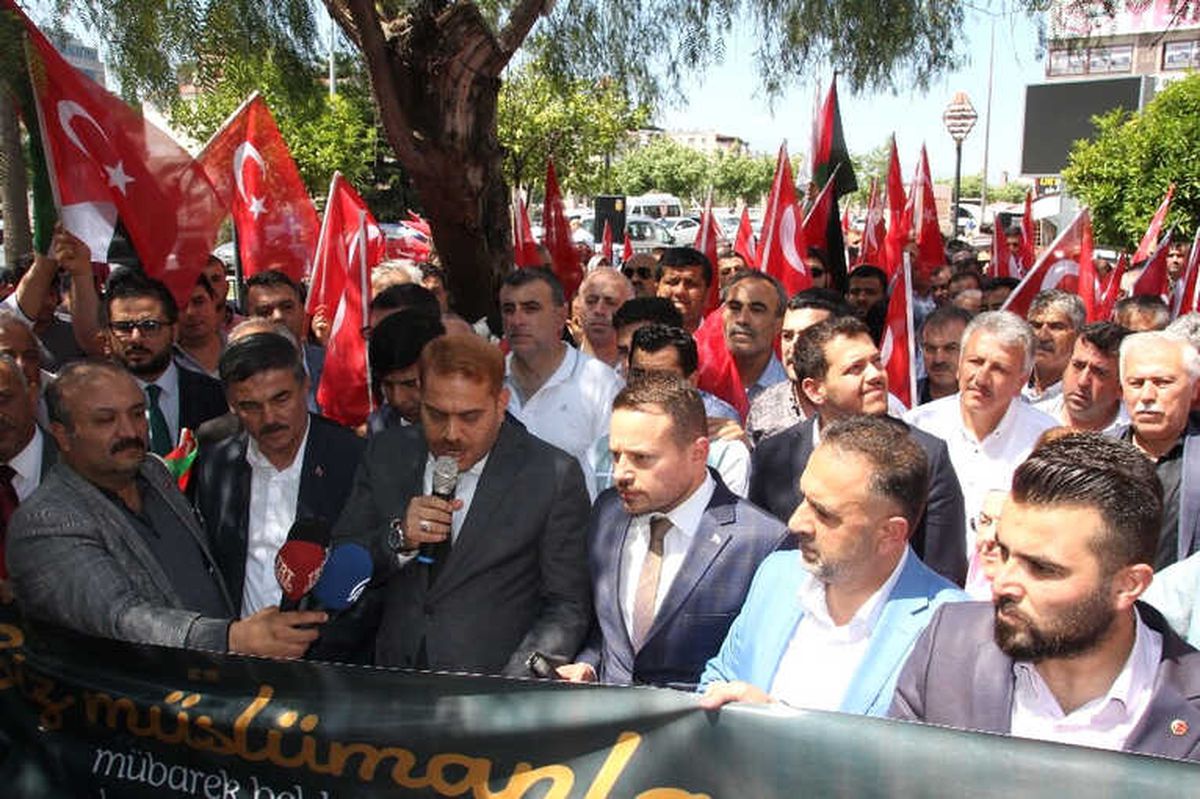 Hatay\'da İsrail Protestosu