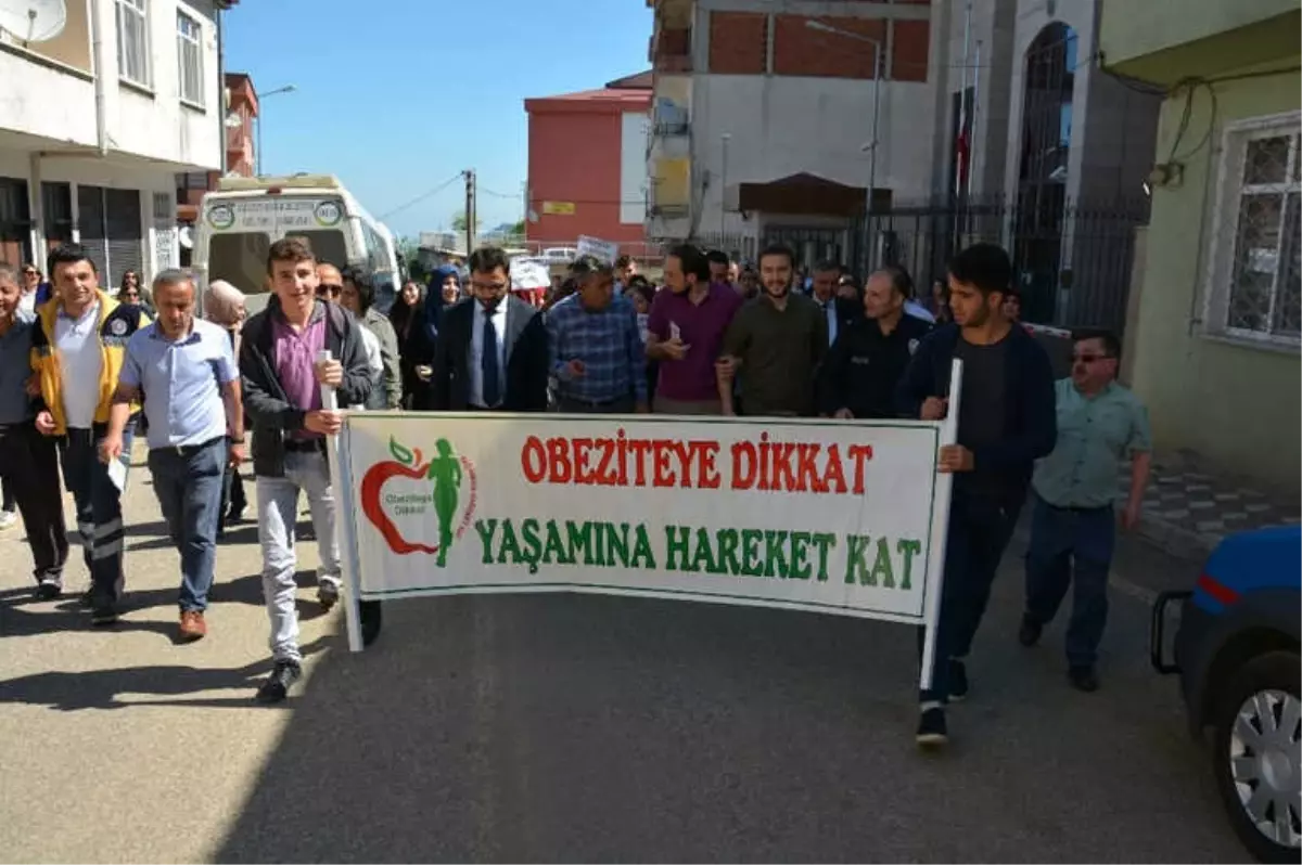 Kabadüz\'de "Dünya Sağlık İçin Hareket Et Günü" Yürüyüşü