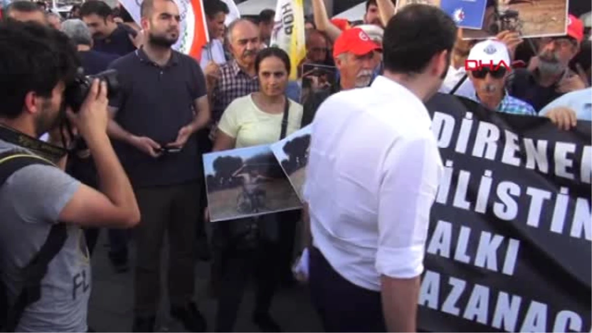 Kadıköy\'de Kudüs Protestoları