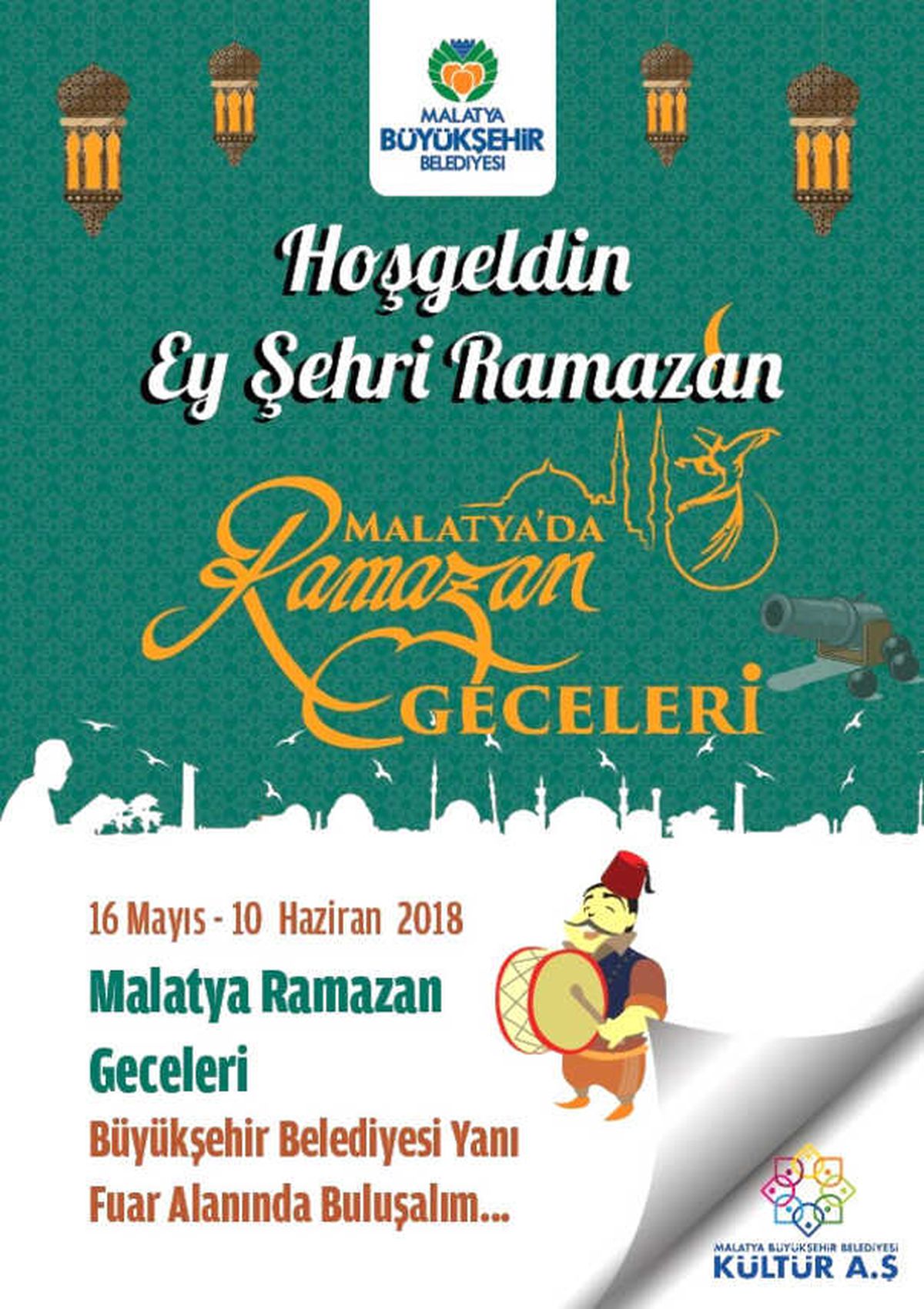 Malatya\'da Ramazan Geceleri Başlıyor