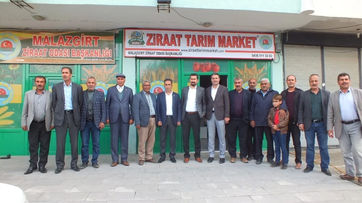 Malazgirte \'Ziraat Tarım Marketi\' Açıldı