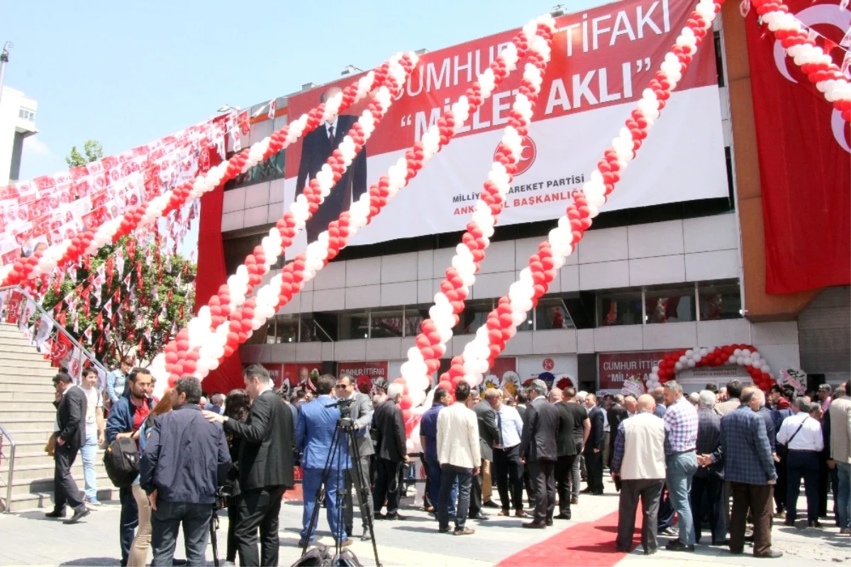 MHP\'de "Seçim İletişim Merkezi" Açıldı