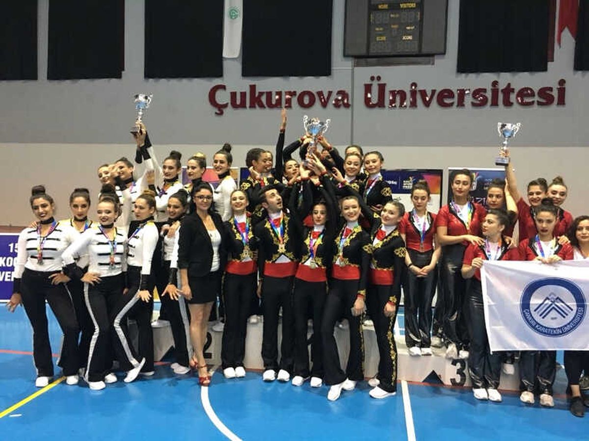 Paü Cimnastik Takımı "Step" Kategorisinde Türkiye Şampiyonu Oldu