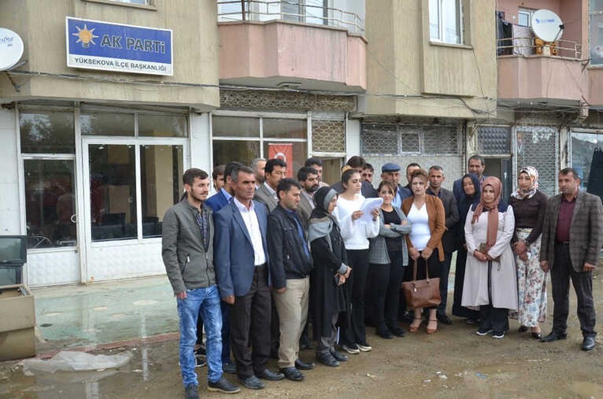 Yüksekova\'da İsrail Katliamı Lanetlendi