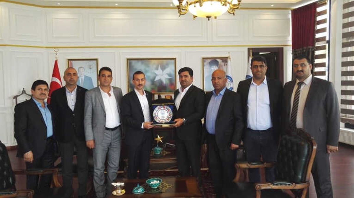 Başkan Erbenzer\'den Atıf Çiçekli\'ye Ziyaret