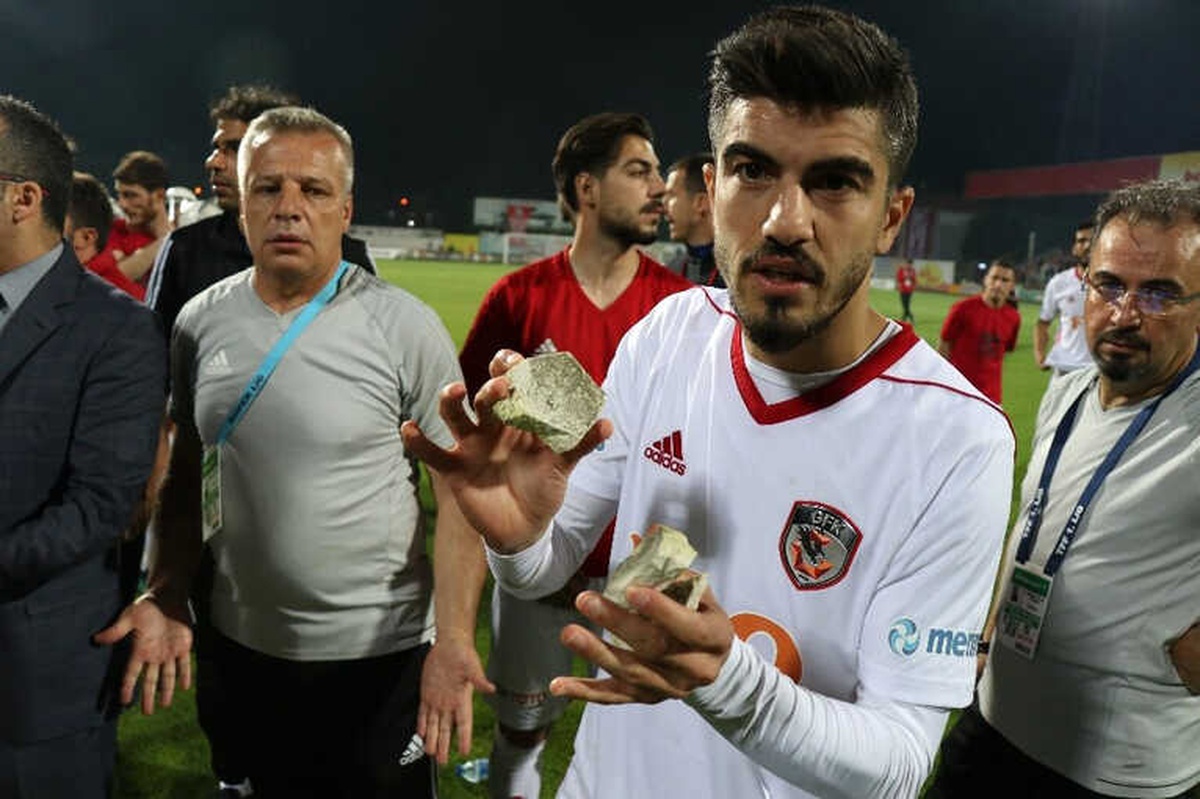 Boluspor - Gazişehir Gaziantep Maçı Sonrası Olaylar Çıktı