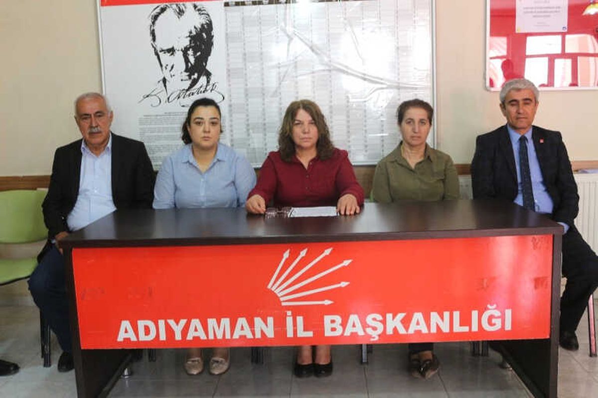 CHP Adıyaman\'dan Kudüs Tepkisi