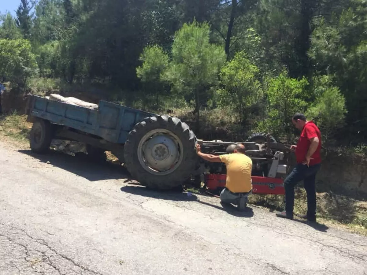 Dalaman\'da Traktör Devrildi: 1 Ölü