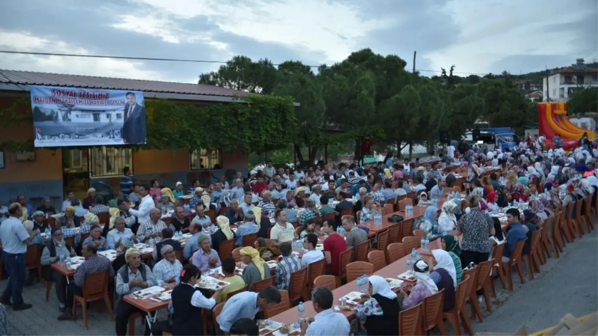 Başkan Çerçi Vatandaşlarla Birlikte İftar Yaptı