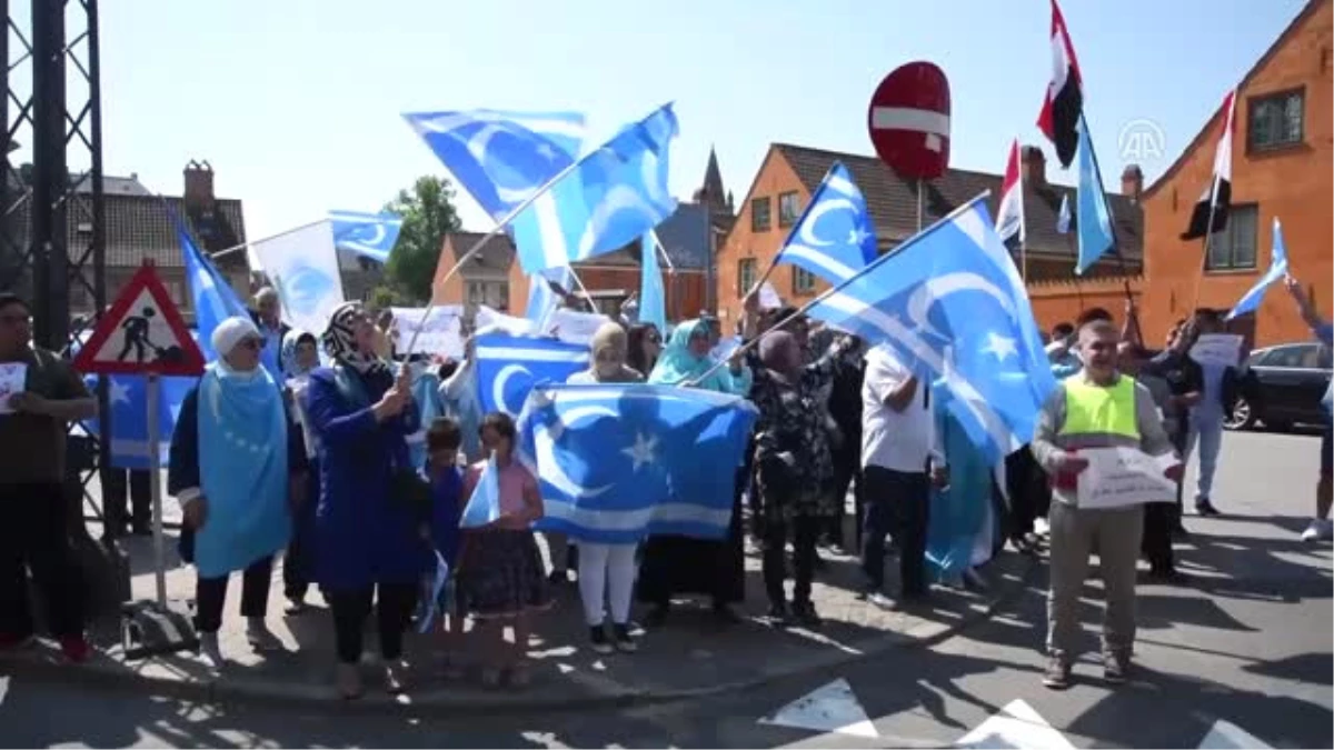Danimarka\'da Türkmenlerden Seçim Protestosu - Kopenhag