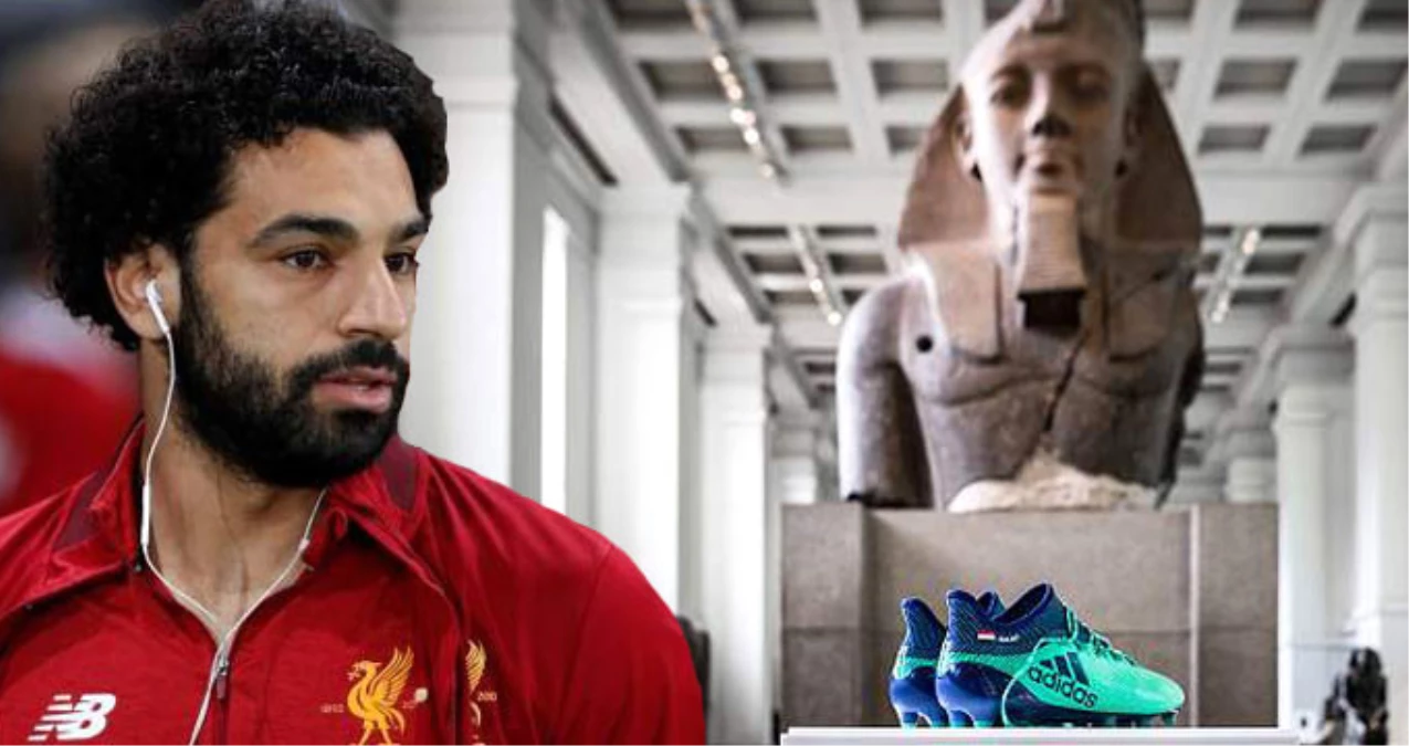 İngiltere\'de Yılın Futbolcusu Seçilen Muhammed Salah\'ın Ayakkabıları Müzede Sergilenecek