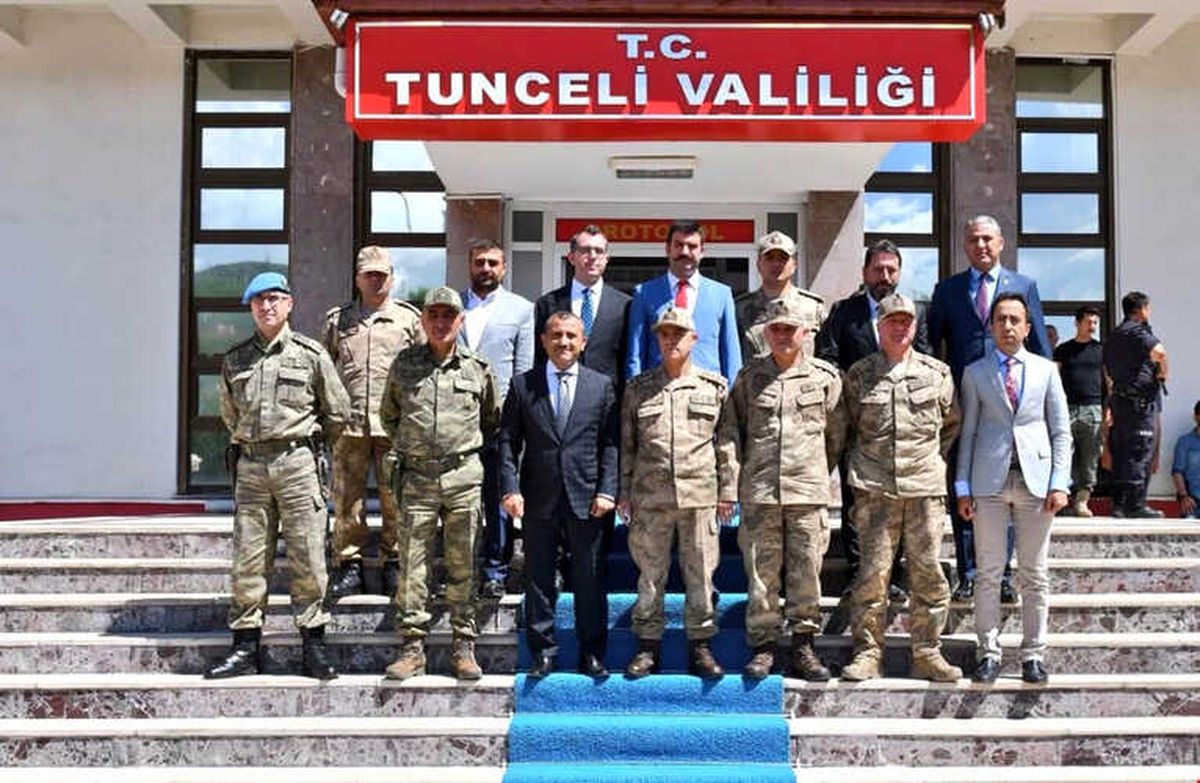 Jandarma Genel Komutanı Çetin Tunceli\'de