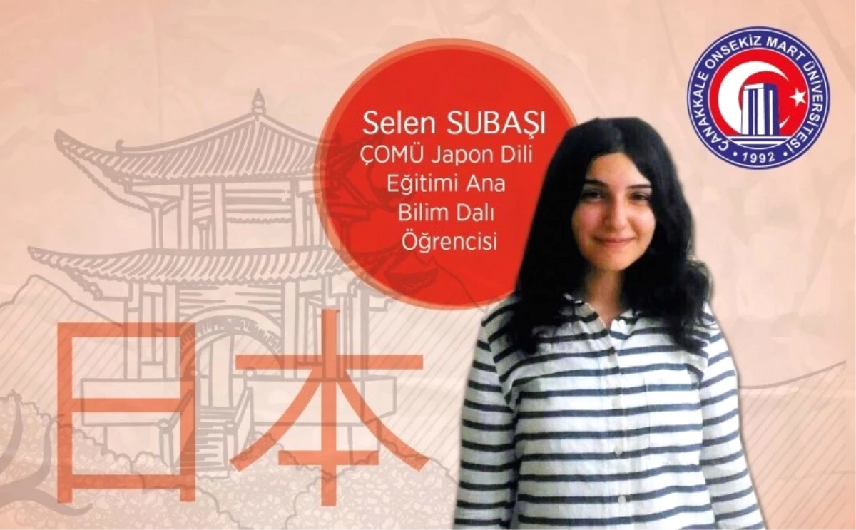 Japon Dili Eğitimi\'nde Türkiye\'de En Başarılı Öğrenci Çomü\'lü
