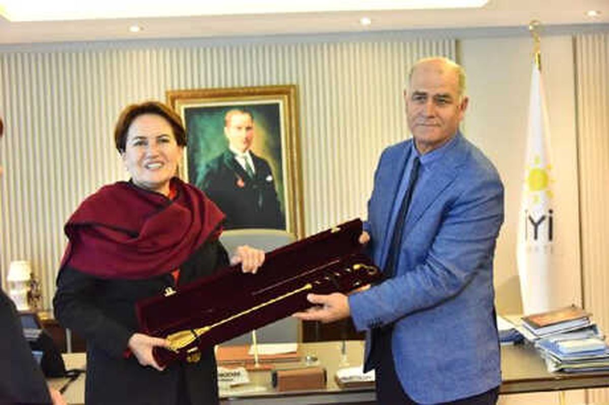 Kaffed\'den Akşener\'e Ziyaret