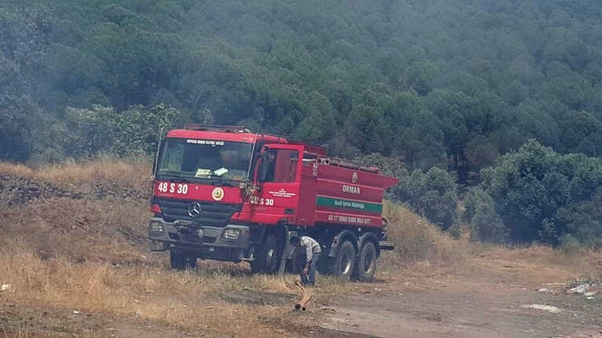 Kuyucak\'ta Yangın