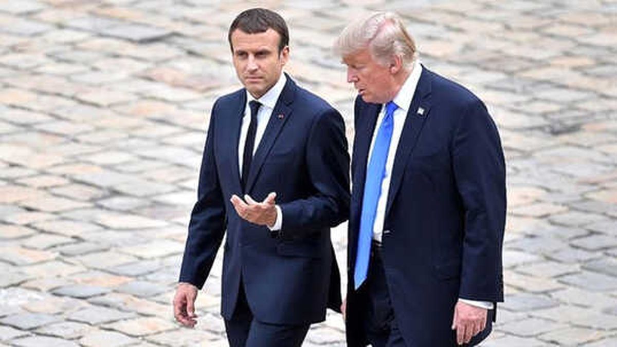 Macron: ABD\'nin Çekilmesi Rusya ve Çin\'i Güçlendirir