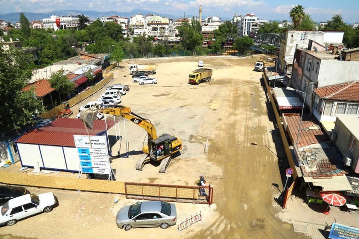Manavgat Kent Meydanı Projesi Başladı