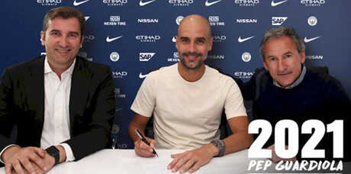 Manchester City, Guardiola\'nın Sözleşmesini Uzattı!