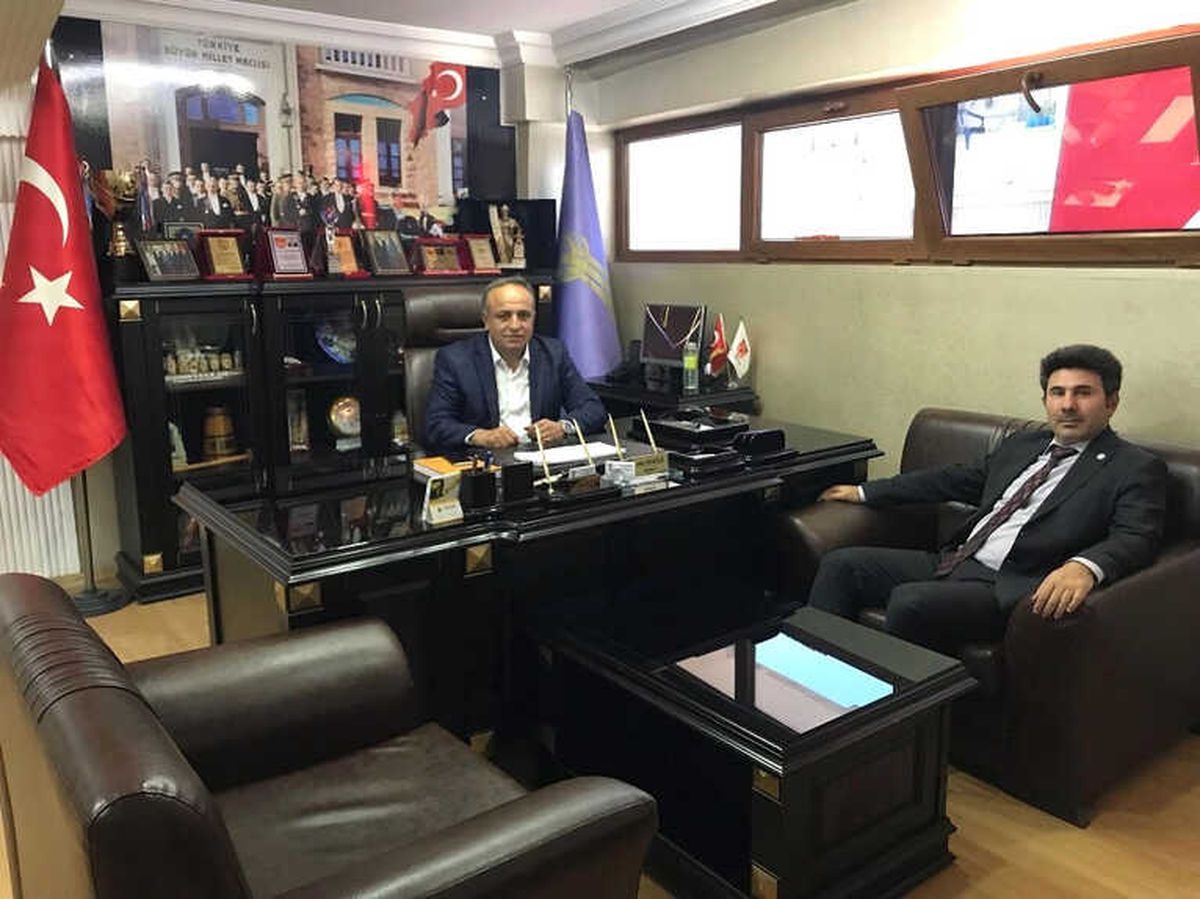 Rektör Karacoşkun, Kesob Başkanı Memiler\'e Hayırlı Olsun Ziyareti