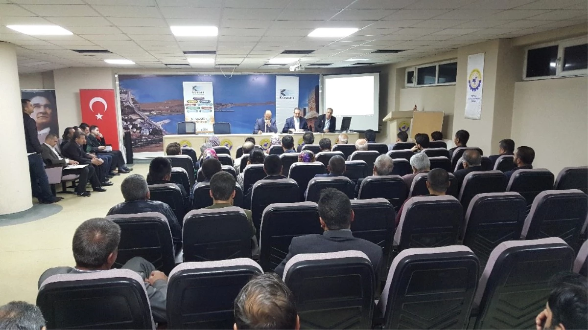 Tatvan\'da "Teşvik Paketleri" Bilgilendirme Toplantısı Düzenlendi