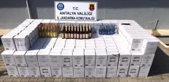 Antalya'da Otele Kaçak İçki Operasyonu