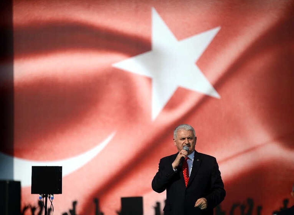 Başbakan Yıldırım: "Amerika Başkanı Binlerce Filistinlinin Kurşunlanmasını Adeta Keyifle Temaşa...
