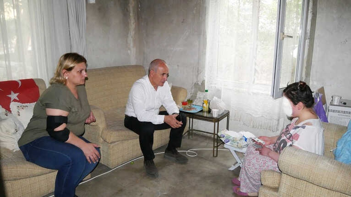 Başkan Akgün, Tesadüfen Fark Ettiği Ilgaz Ailesinin Umudu Oldu