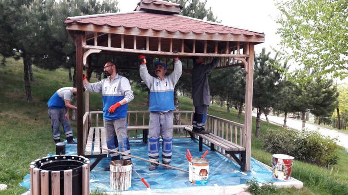 Başkent Parkları Yaza Hazırlanıyor