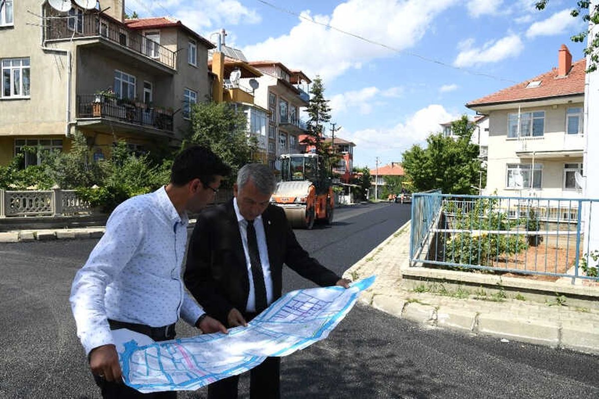Davraz\'da Asfaltlama Çalışması