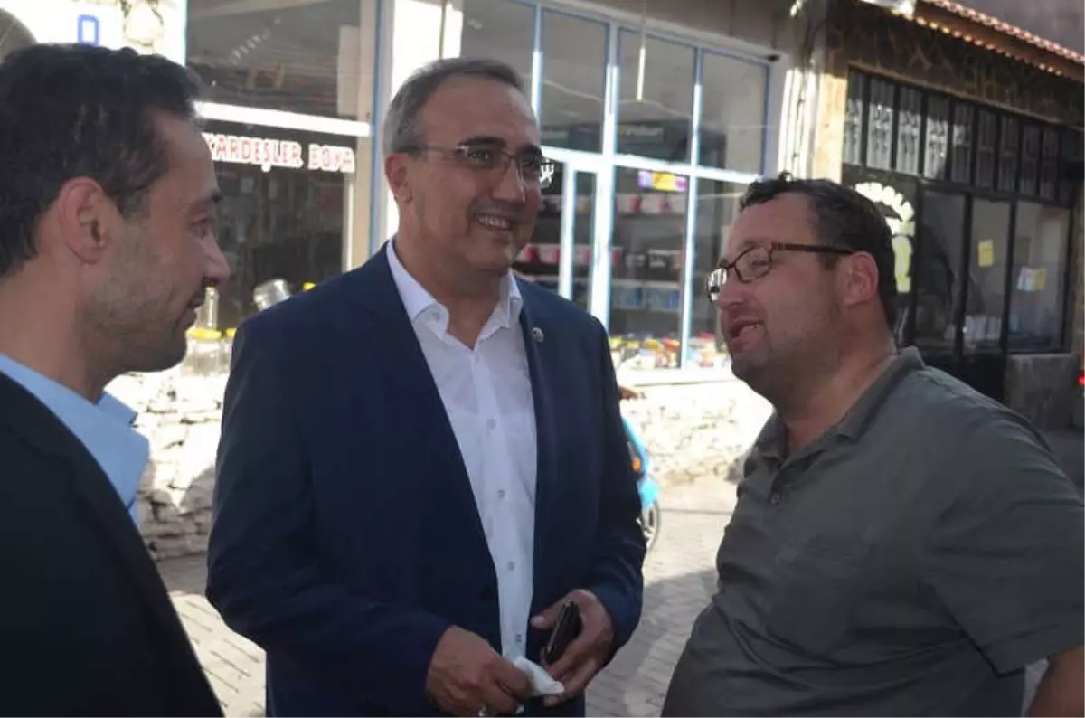 Gökhan Karaçoban Esnafla Kucaklaştı