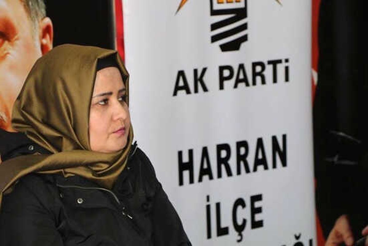 Harran AK Parti İlçe Kadın Kolları Başkanı Huriye Biter