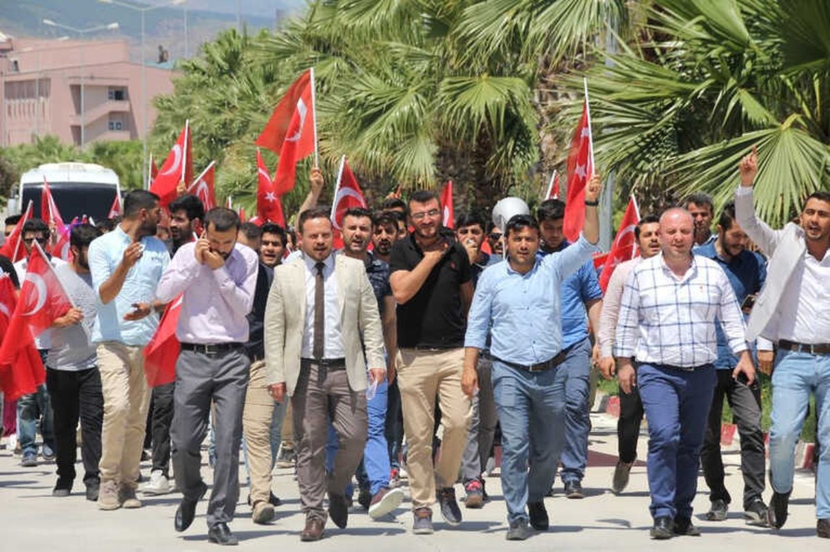 Hatay\'da Kudüs\'e Destek Yürüyüşü