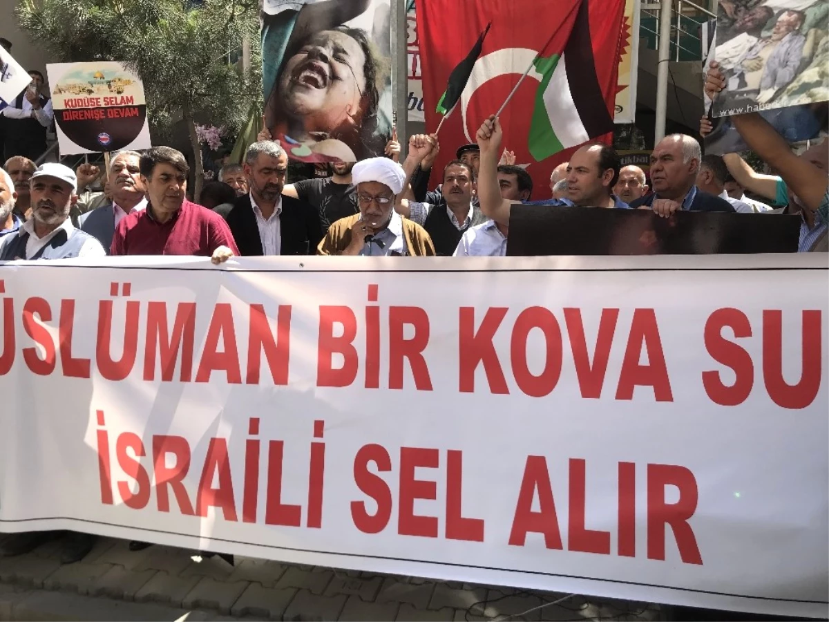 Iğdır\'da İsrail Protesto Edildi