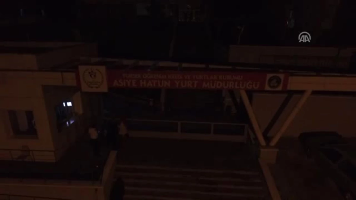 Kyk Yurtlarındaki Öğrencilerden İsrail\'i Protesto