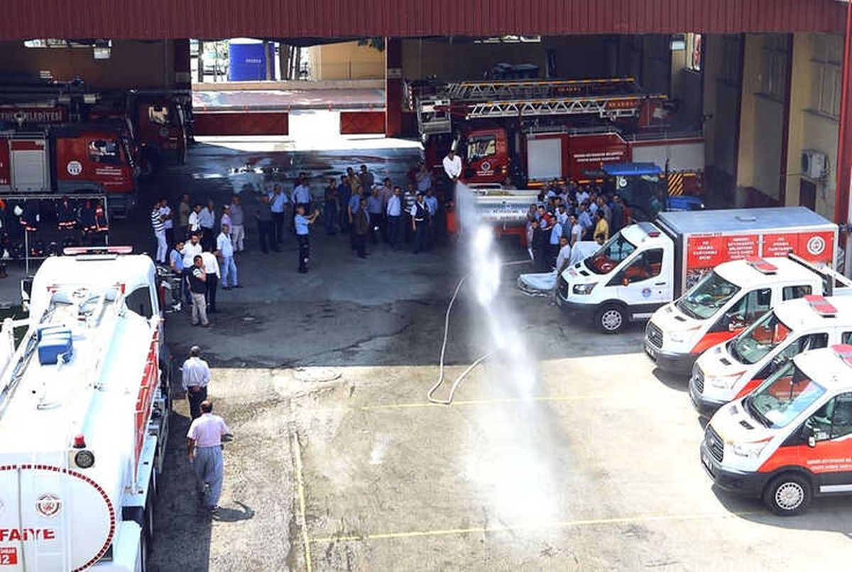 Mersin\'de Gönüllü İtfaiyecilik Eğitimleri Devam Ediyor