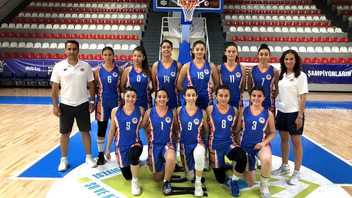 Meü Kadın Basketbol Takımı Türkiye 3.\'sü Oldu