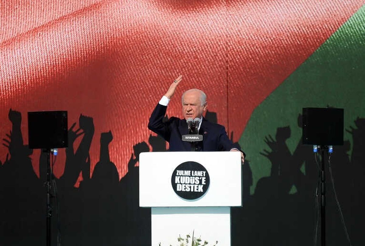 MHP Lideri Bahçeli: 'Kudüs Bizzat Kriz Havarisi Trump Tarafından Dinamitlenmiştir'