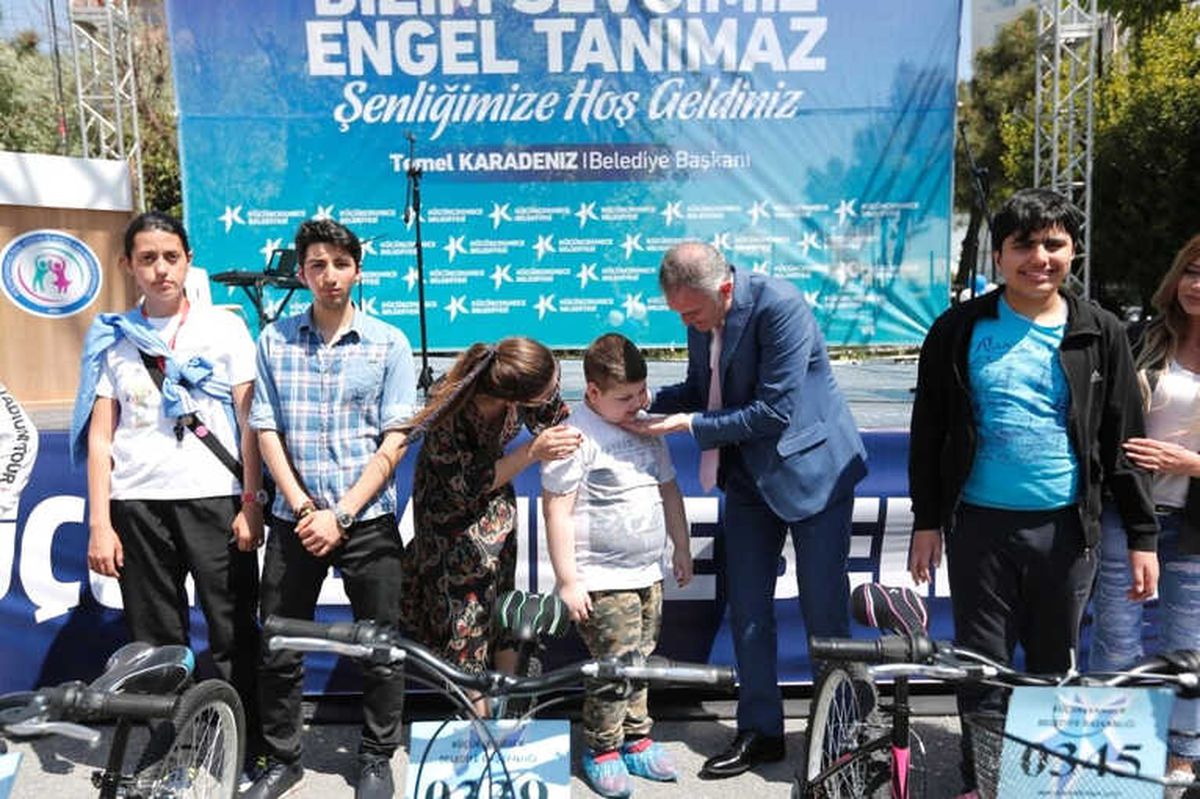 Özel Çocukların Bisiklet Sevinci