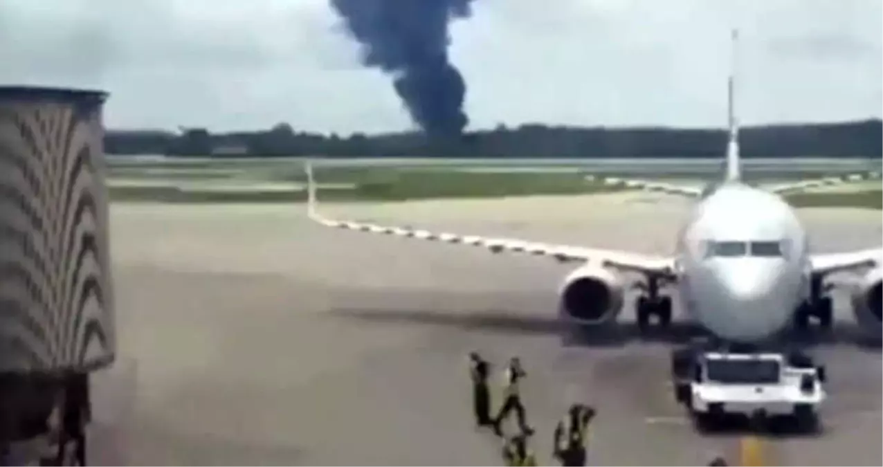 Küba\'da Yolcu Uçağı Kalkıştan Kısa Süre Sonra Düştü